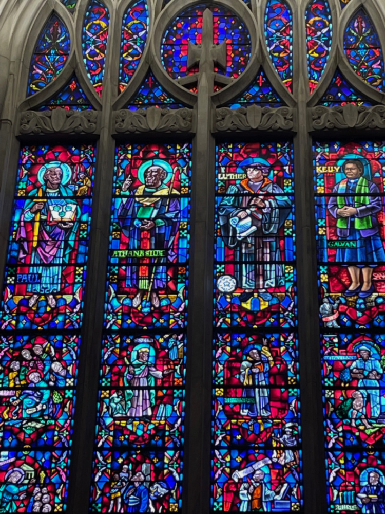 US Idaho Cathedral of the Rockies new window