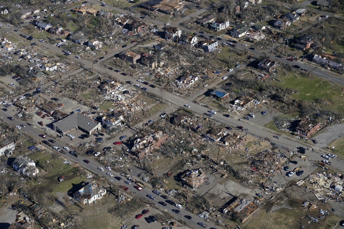 US Kentucky Mayfield tornado response2