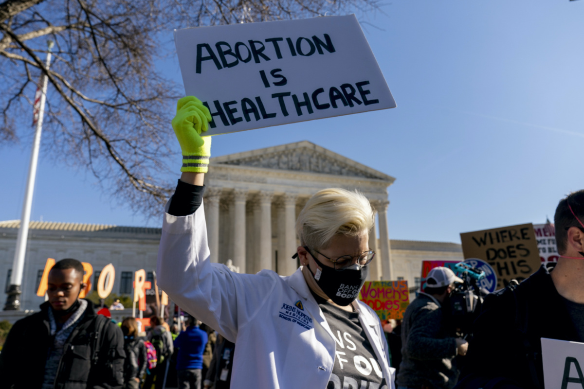 US Supreme Court abortion rights advocates
