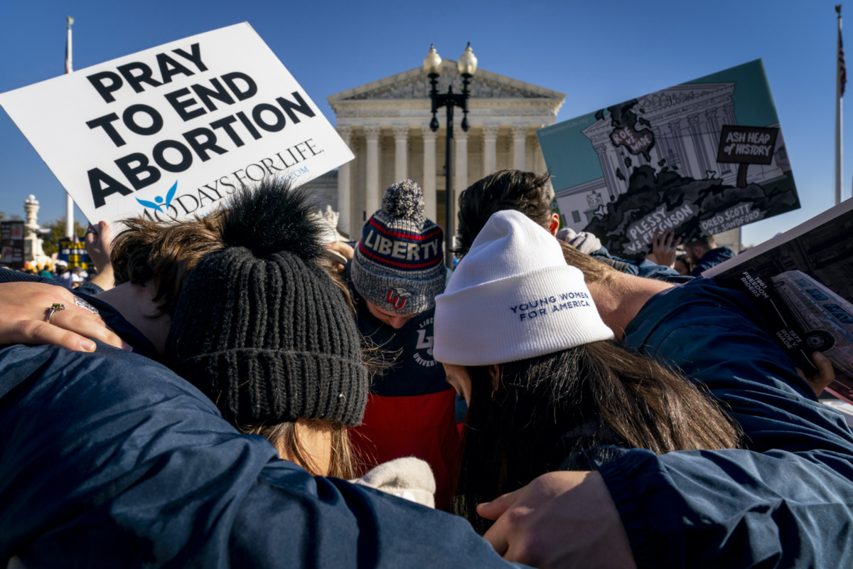 US Supreme Court anti abortion protestors