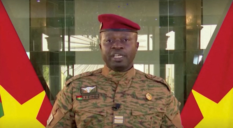 Burkina Faso Lieutenant Colonel Paul Henri Damiba