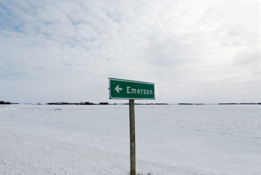Canada Emerson signpost