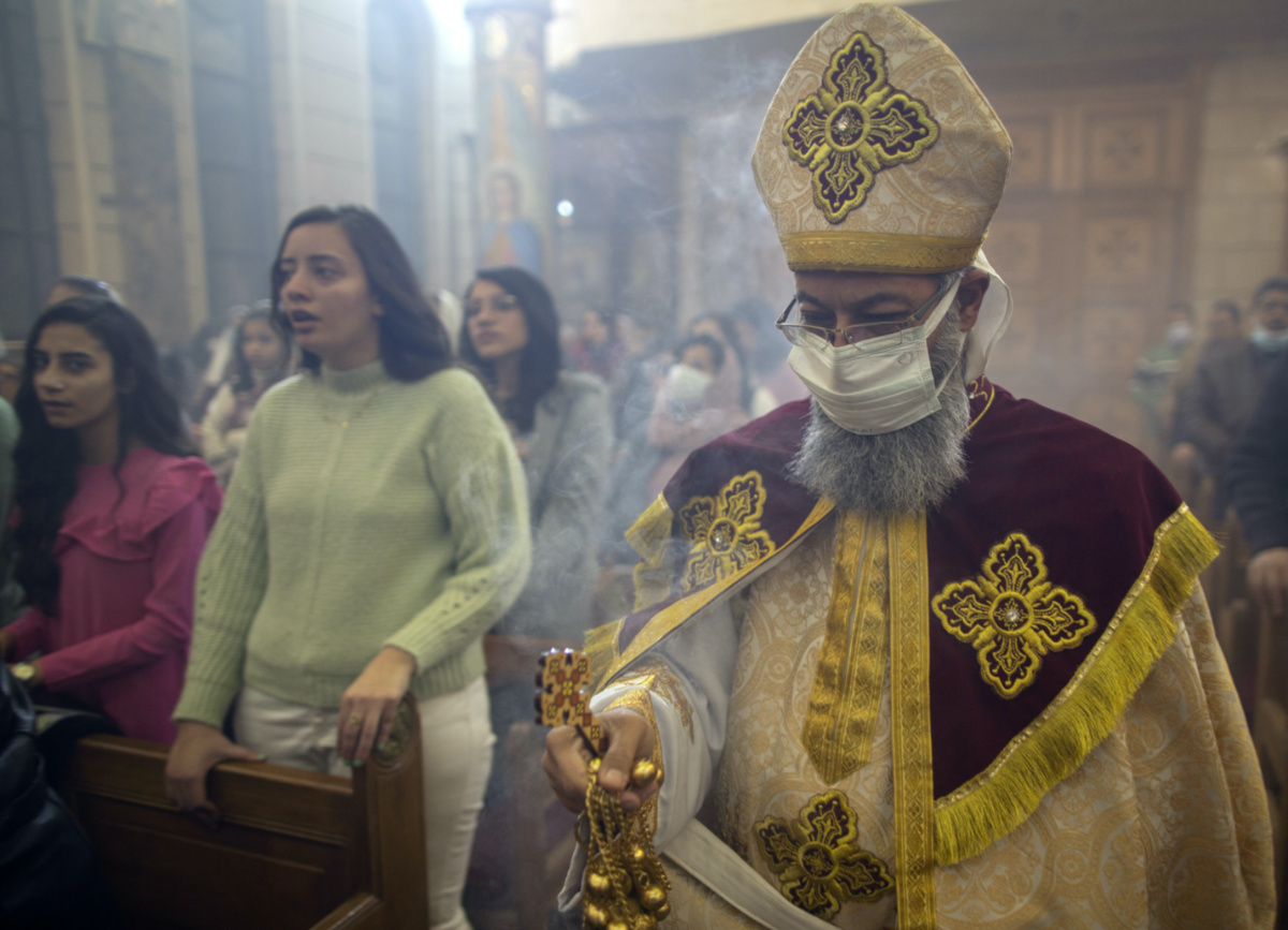 Egypt Cairo Bishop Dawod Makram
