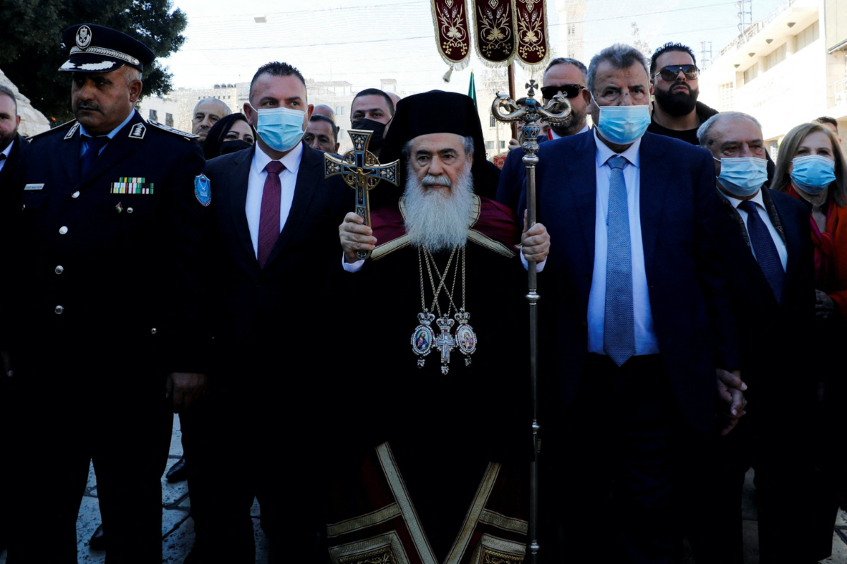Greek Orthodox Patriarch of Jerusalem Theophilos III 