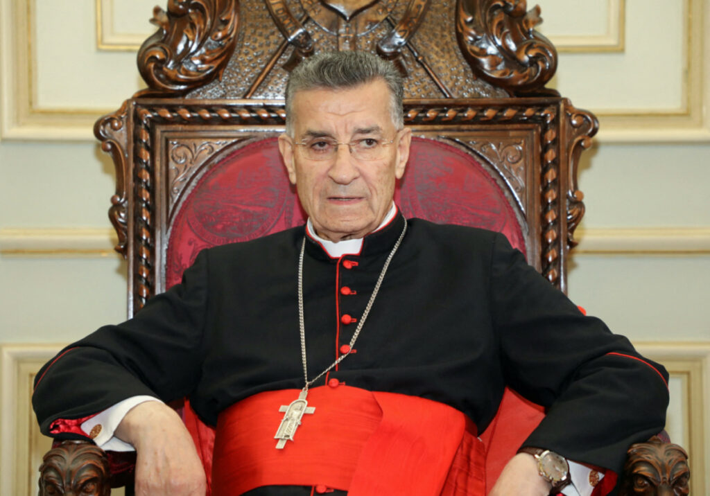 Lebanon Bkerke Maronite Patriarch Bechara Boutros Al Rai