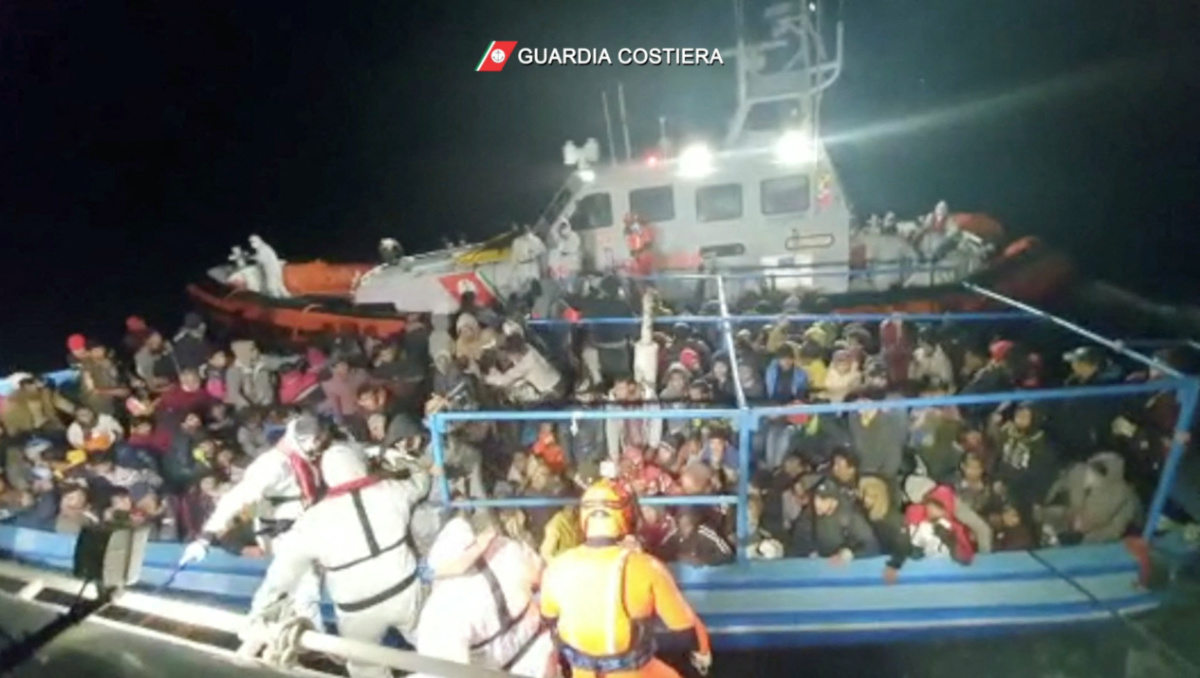 Mediterranean Sea migrants Italy