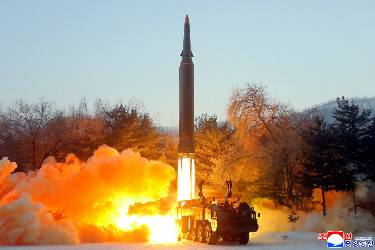 North Korea Hypersonic missile test