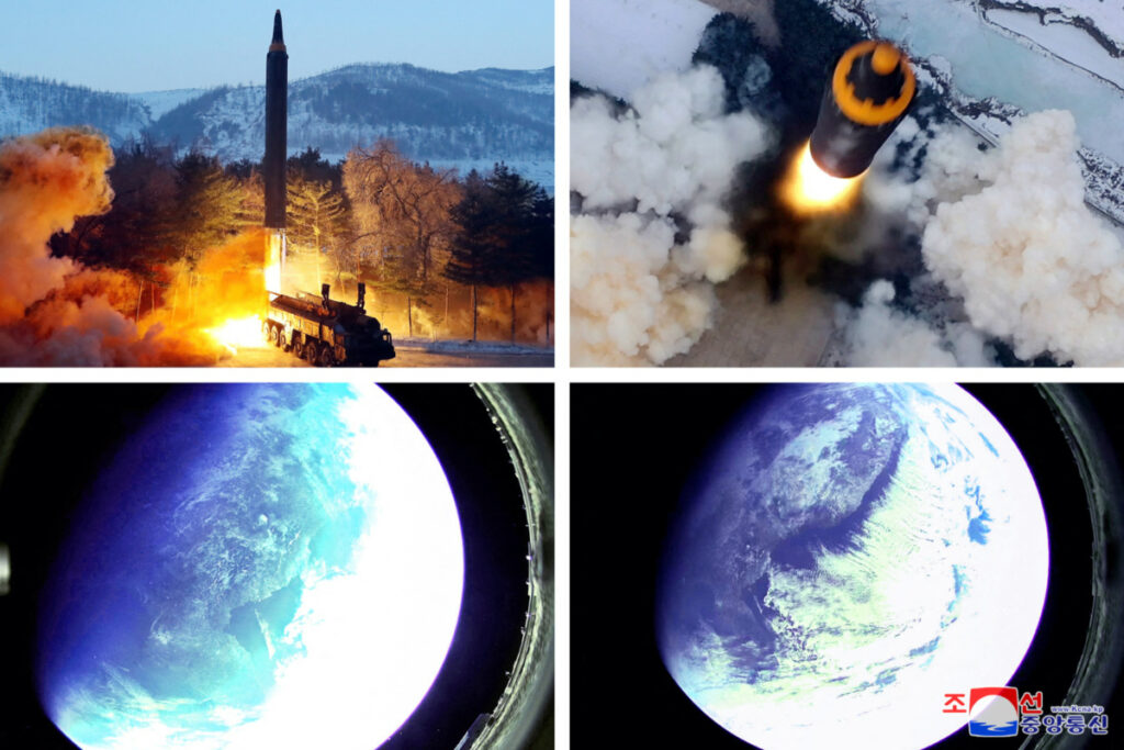 North Korea missile launch KCNA