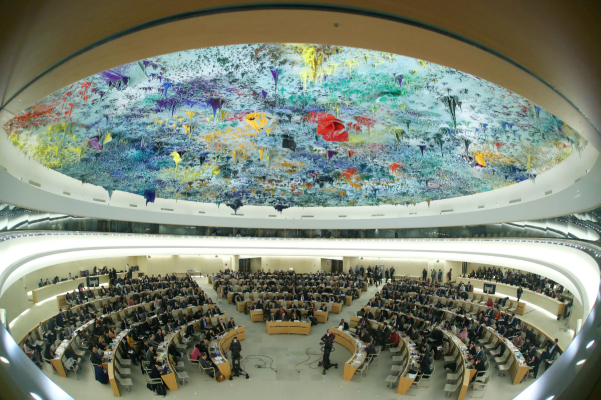 Switzerland Geneva Human Rights Council