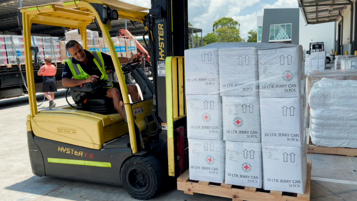 Tonga Brisbane Red Cross relief