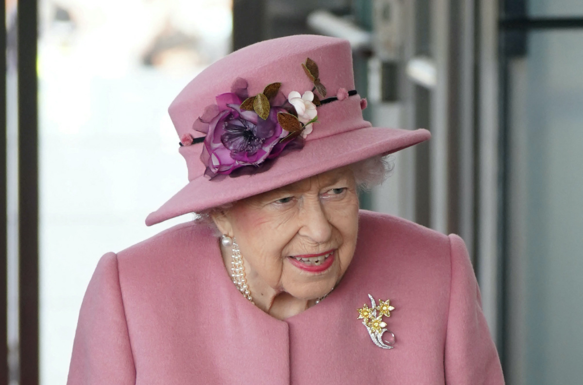 UK Queen Elizabeth II Oct 2021