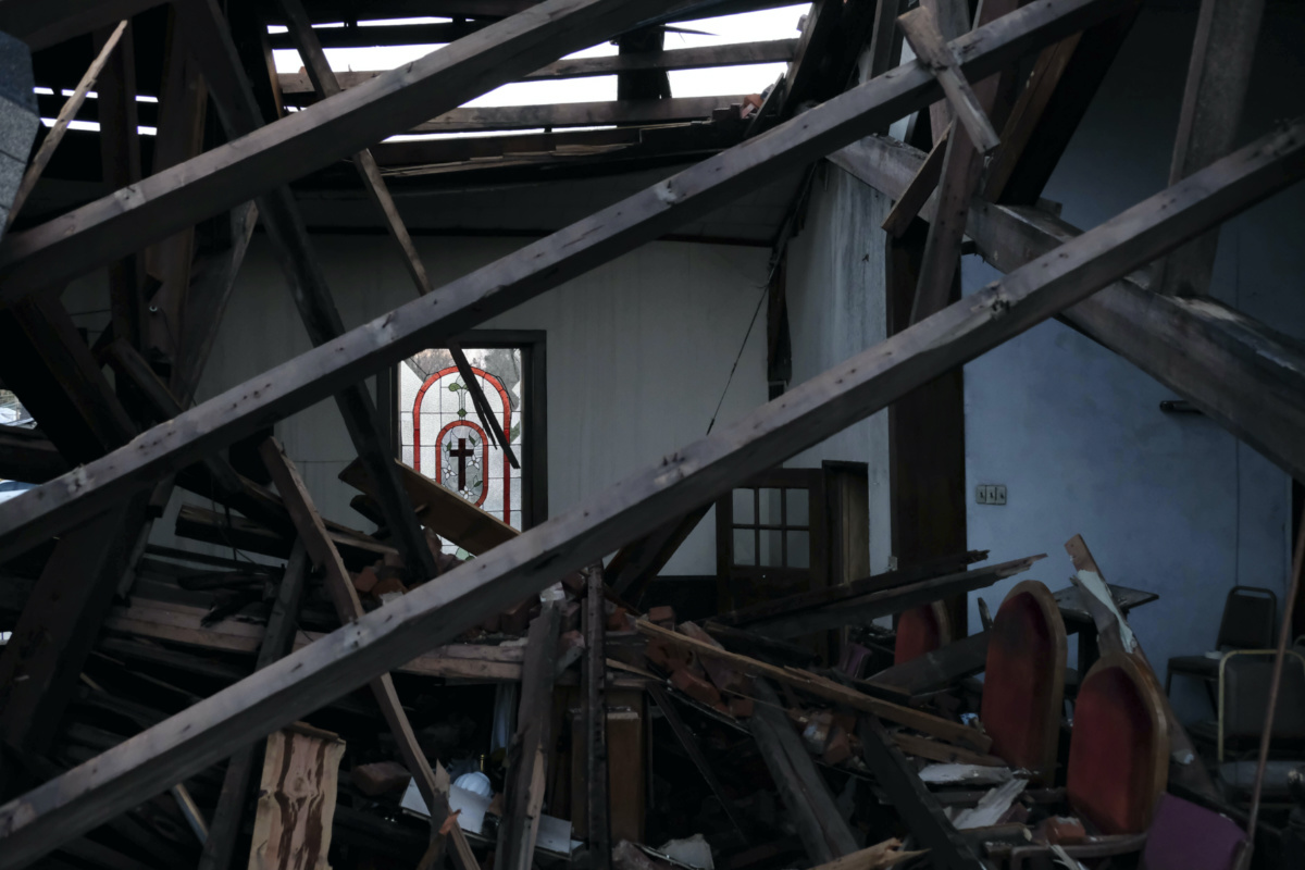 US Mayfield churches in tornado aftermath5