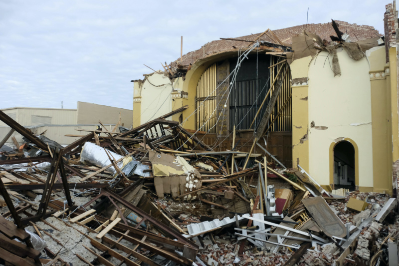 US Mayfield churches in tornado aftermath6