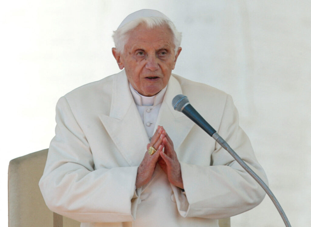Vatican Pope Benedict XVI Feb 2013