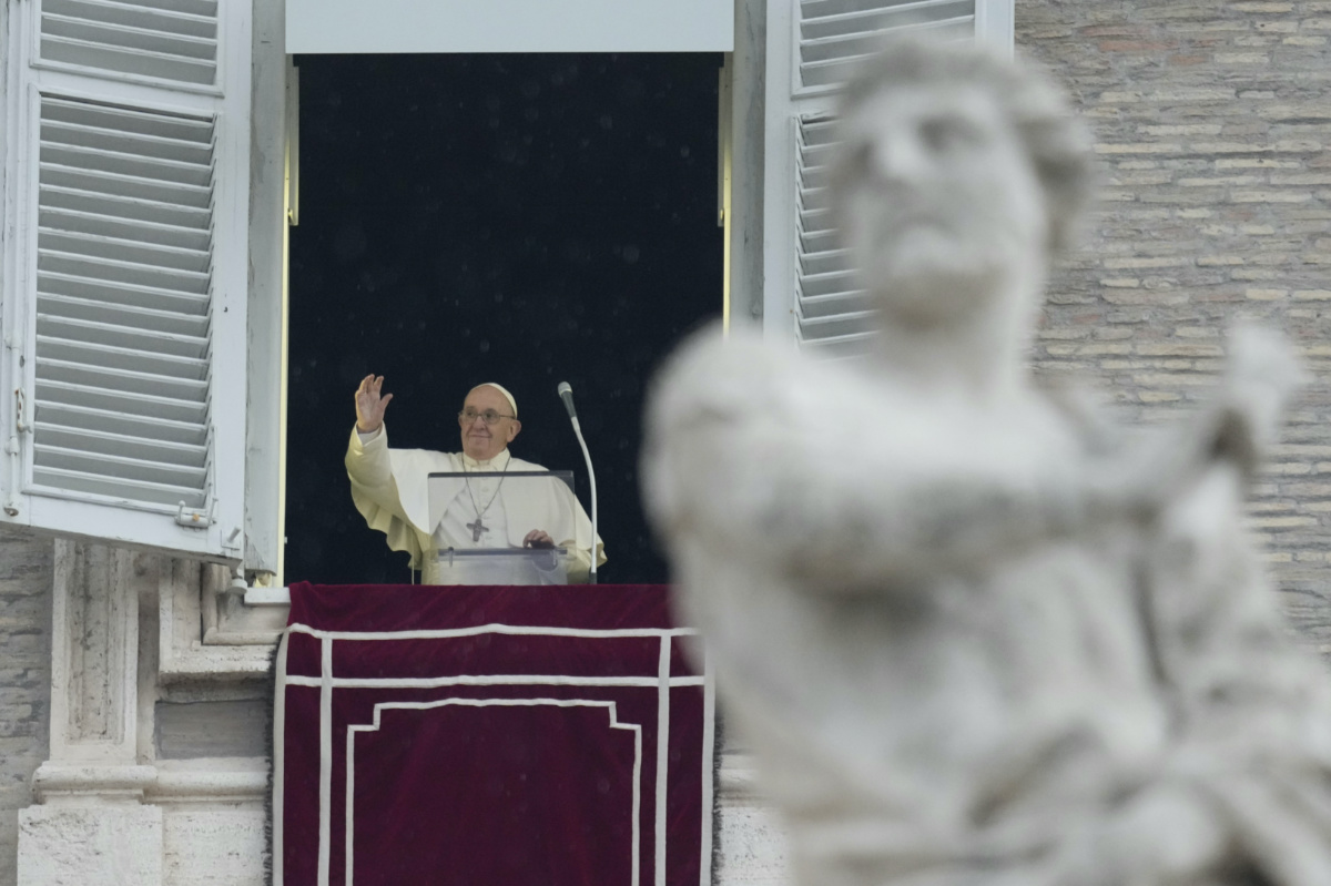 Vatican Pope Francis Angelus prayer 9 Jan 2022