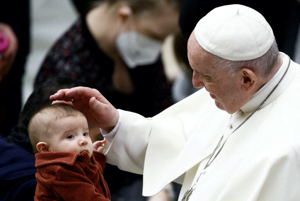 Vatican Pope Francis children