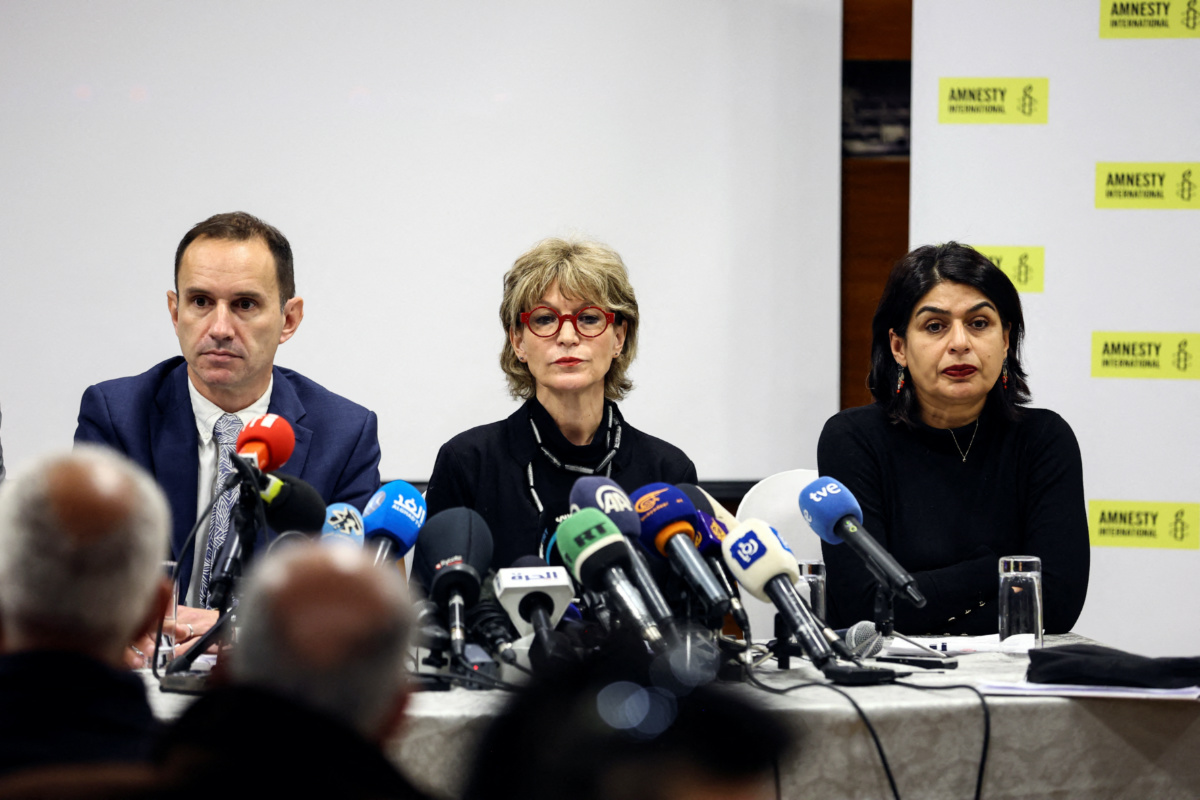 Amnesty International press conference