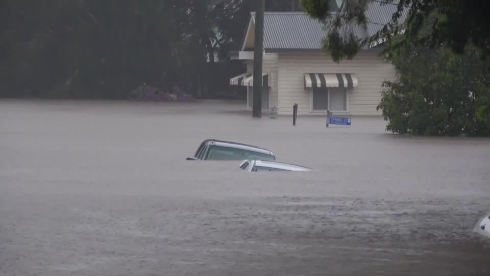 Australia submerged cars