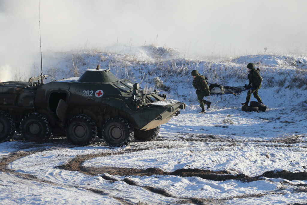 Belarus Grodno region military exercises