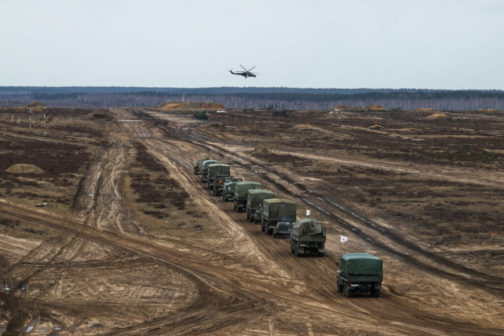 Belarus and Russia joint military drills