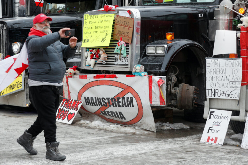 Canada Ottawa truck protests