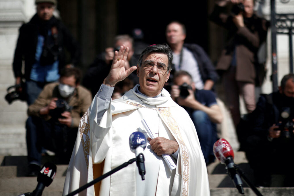 France Archbishop of Paris Michel Aupetit 2020