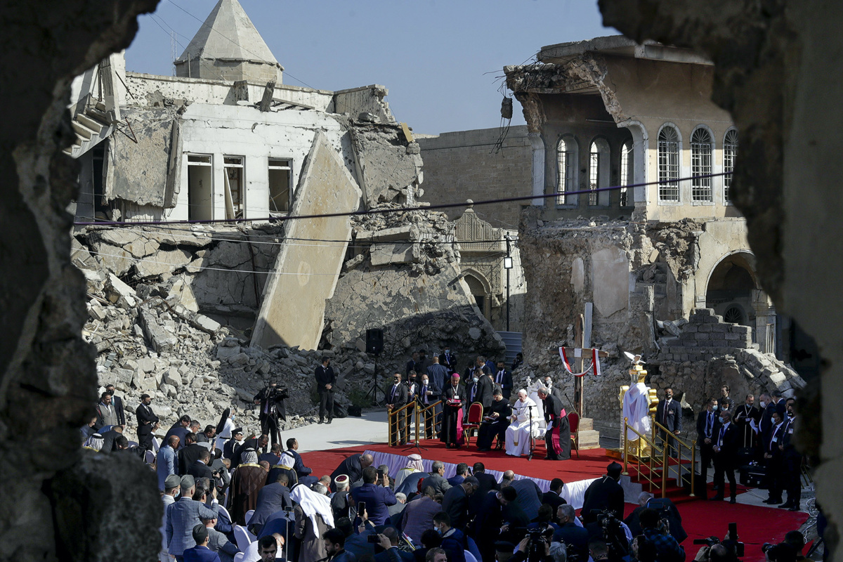 Iraq Pope in Mosul