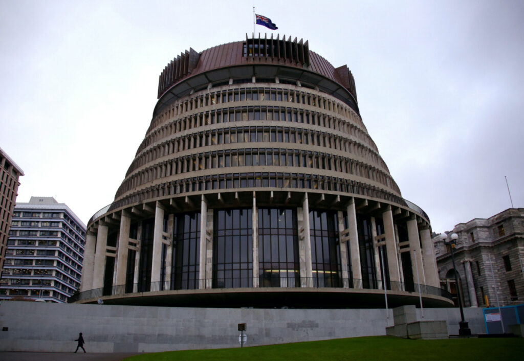 New Zealand Wellington Parliament building
