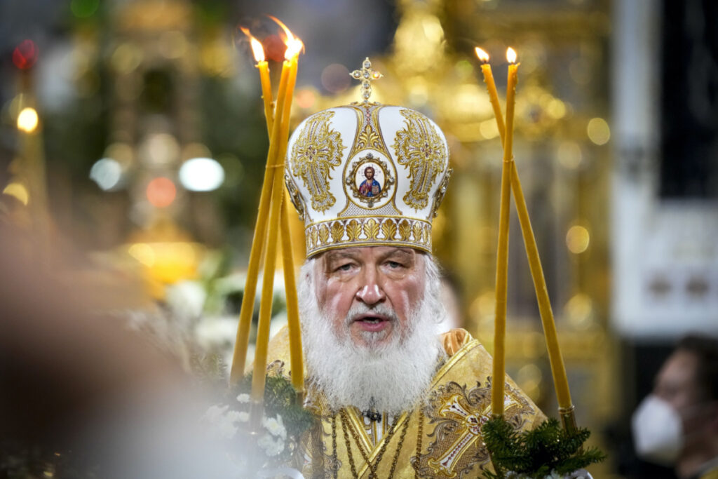 Russia Moscow Russian Orthodox Patriarch Kirill