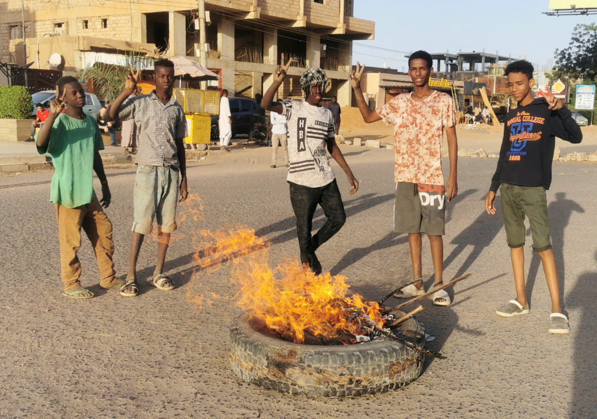 Sudan Khartoum protestors2