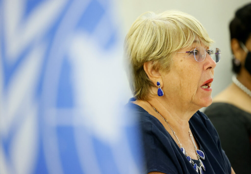 Switzerland Geneva U.N. High Commissioner for Human Rights Michelle Bachelet