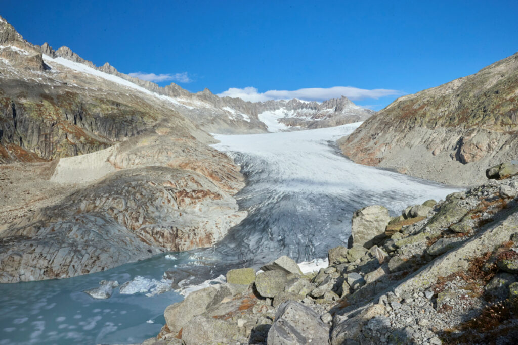 Switzerland Rhone glacier