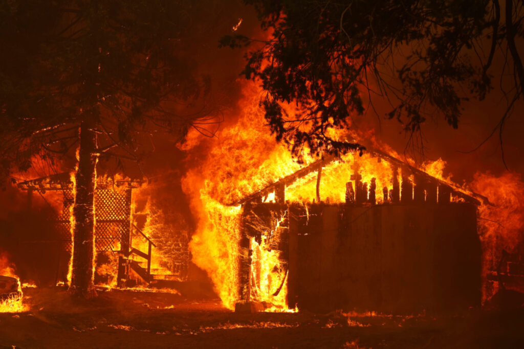 US California wildfire