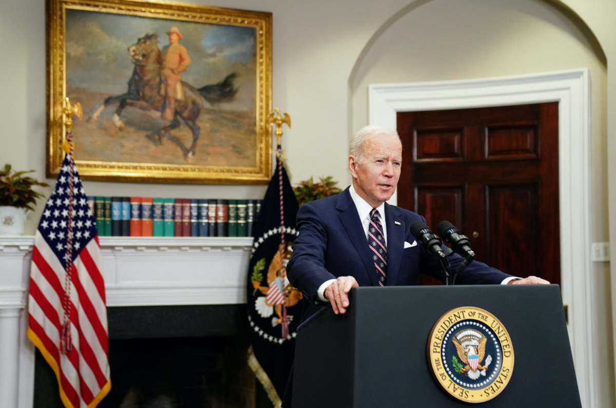 US President Joe Biden IS leader killed