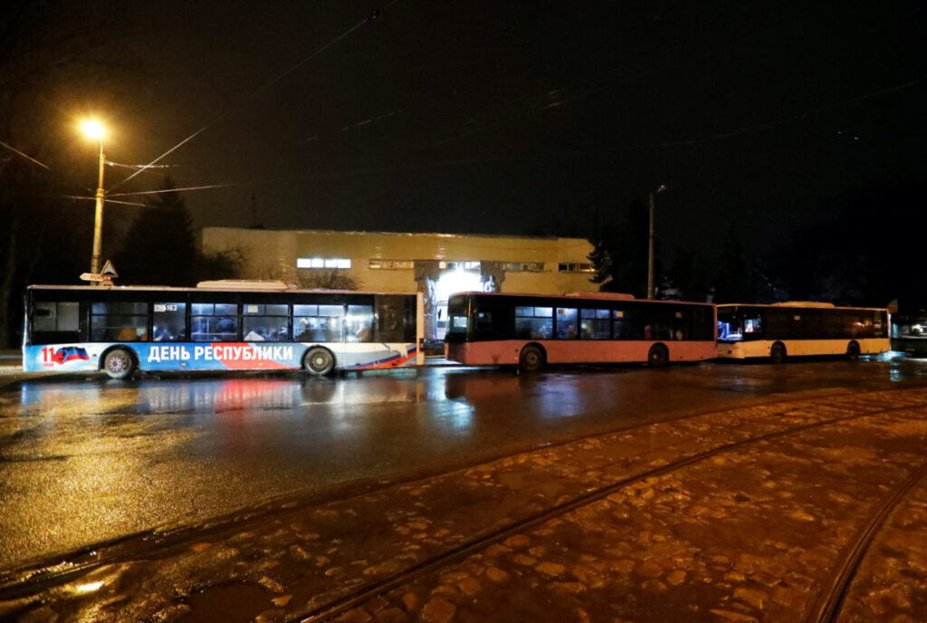 Ukraine Donetsk buses