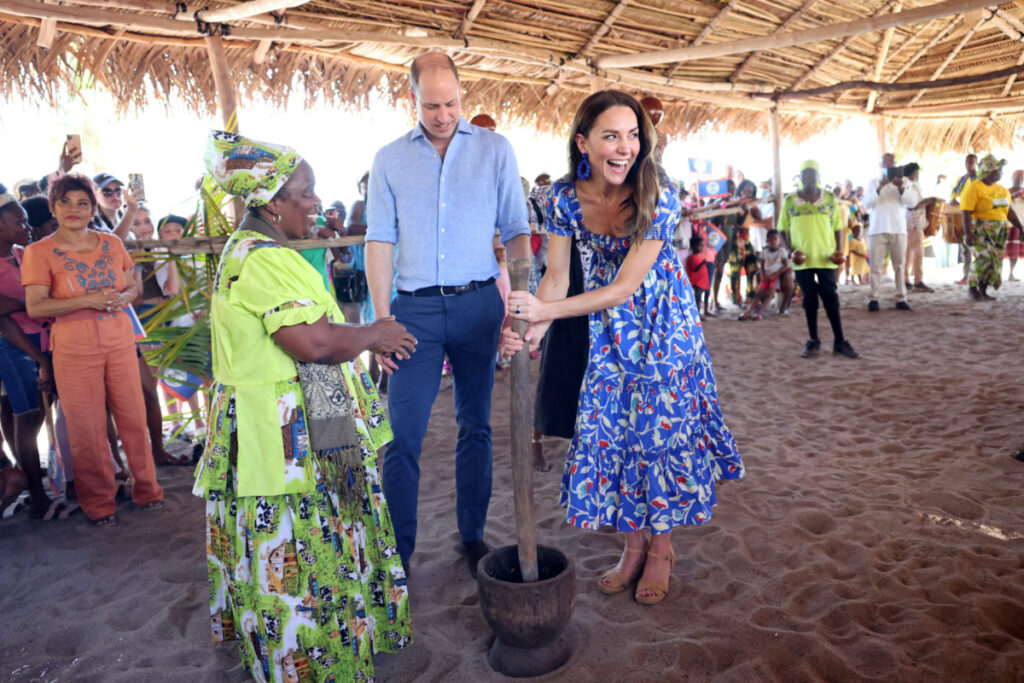 Belize Prince William and Catherine Duchess of Cambridge