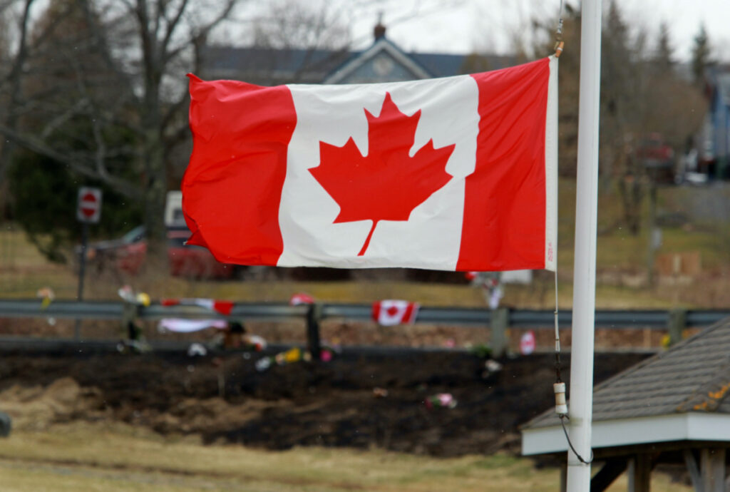 Canada Nova Scotia flag