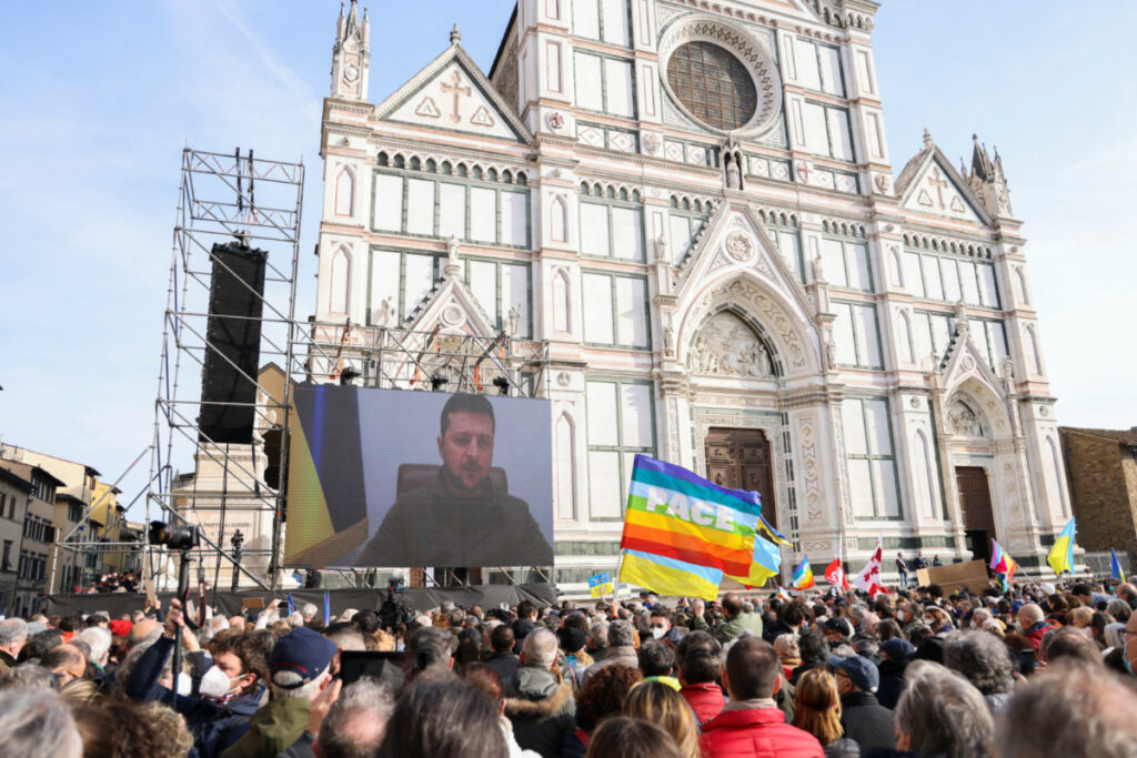Italy Florence protests