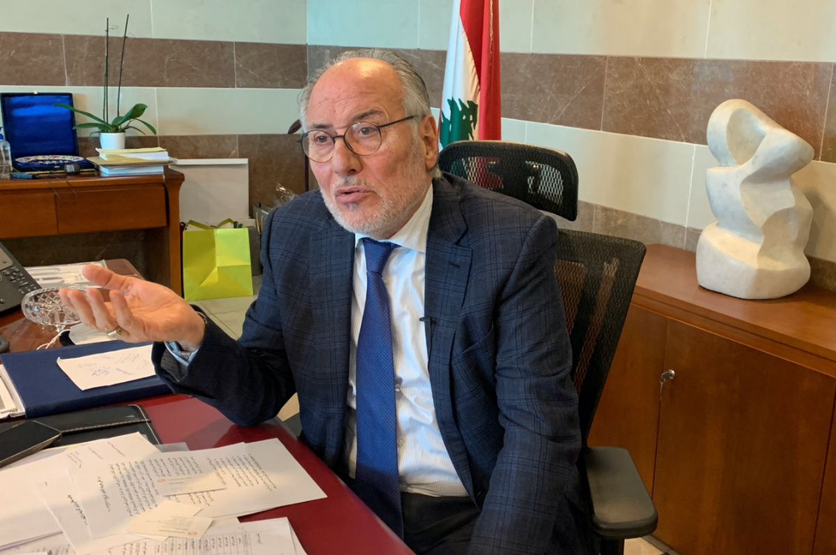 Lebanon Education Minister Abbas el Halabi