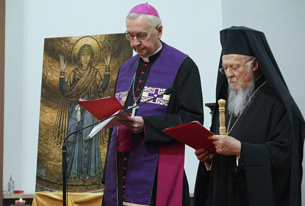 Poland Ecumenical Patriarch Bartholomew I and Archbishop Stanislaw Gadecki