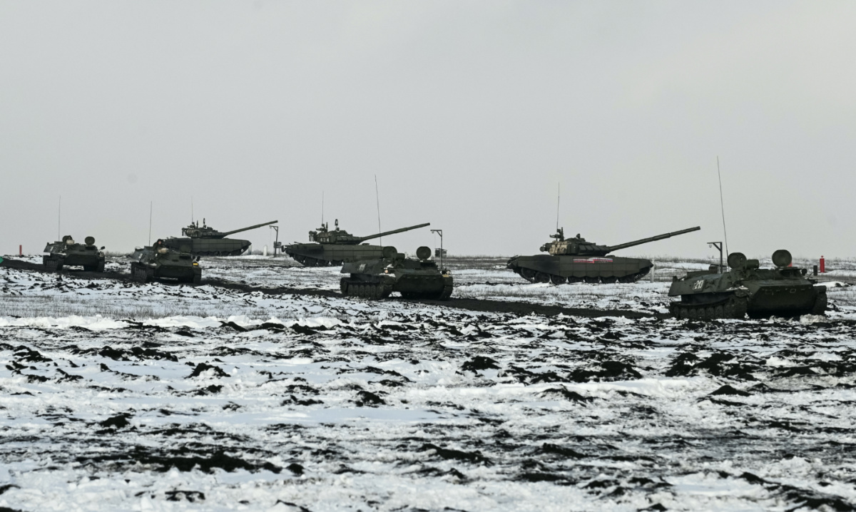 Russia Rostov military drills