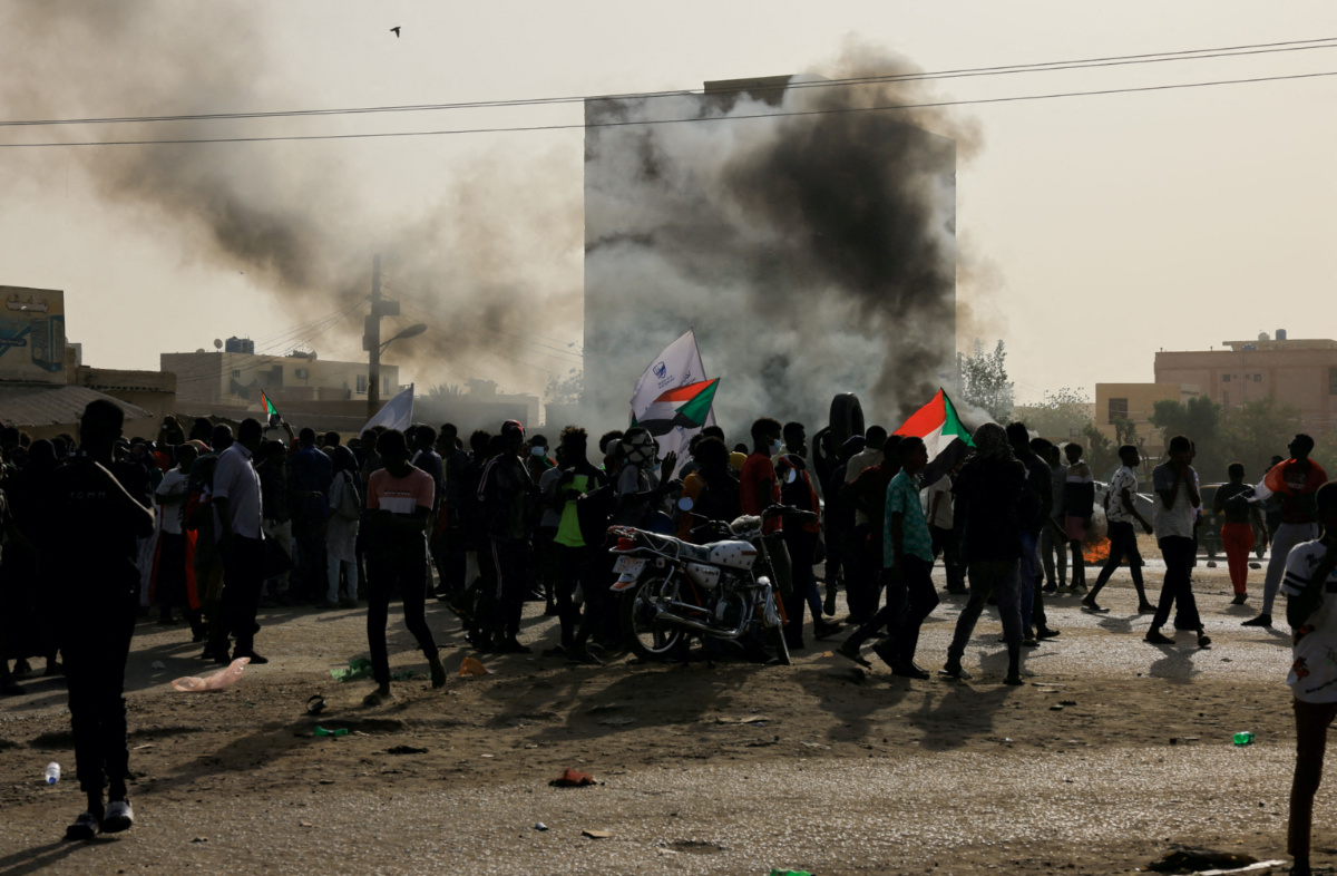 Sudan protests Feb 2022