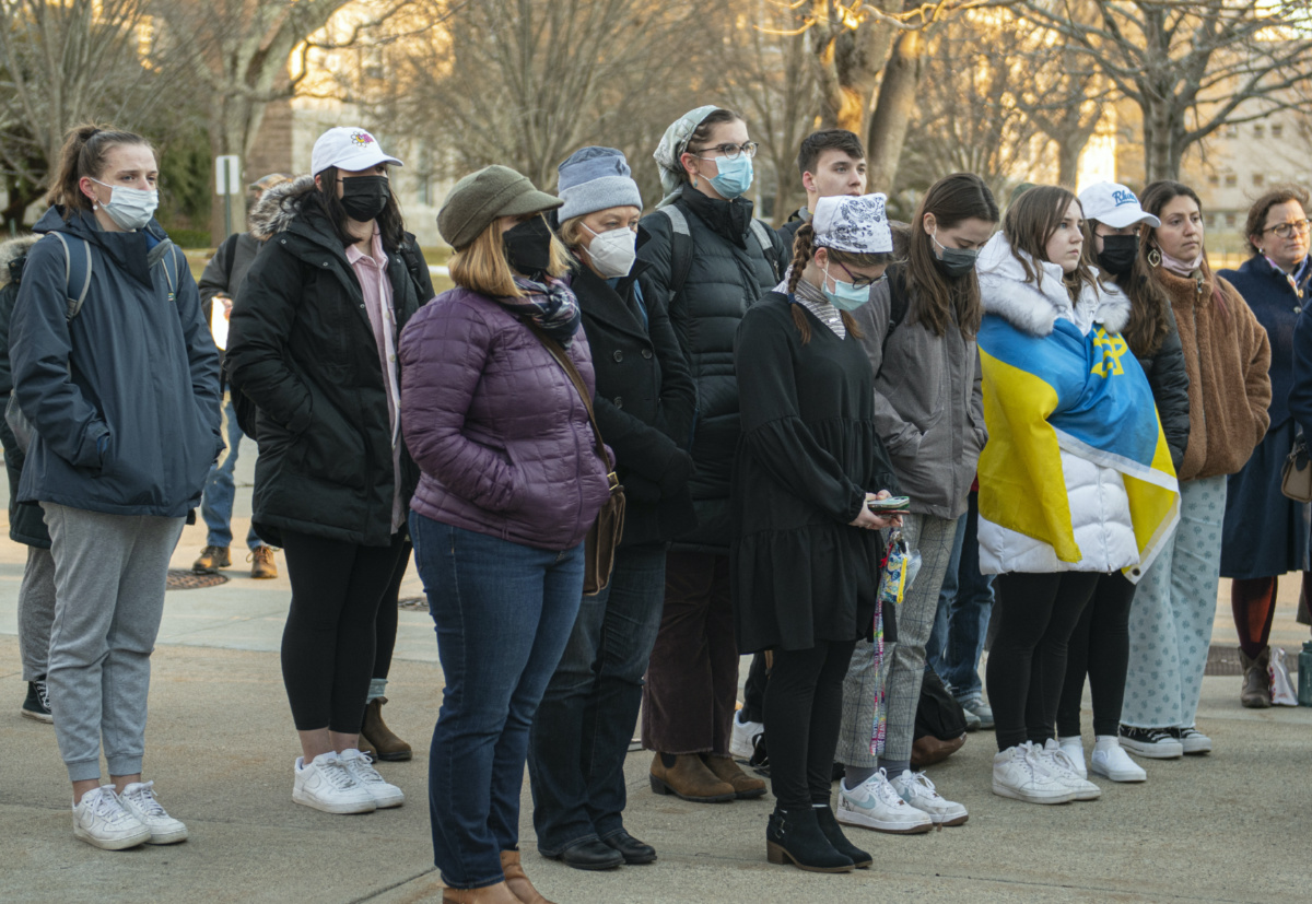US University of Rhode Island vigil
