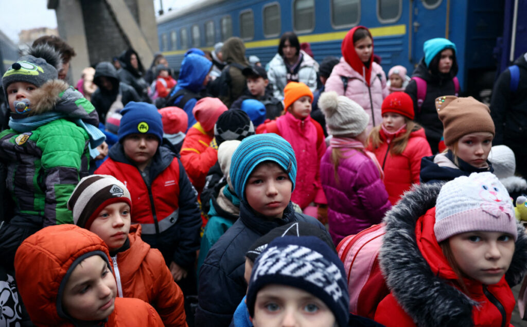 Ukraine Lviv children