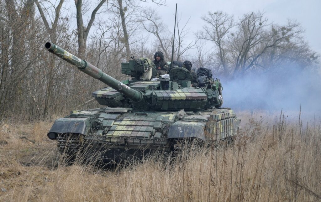 Ukraine Makariv tank