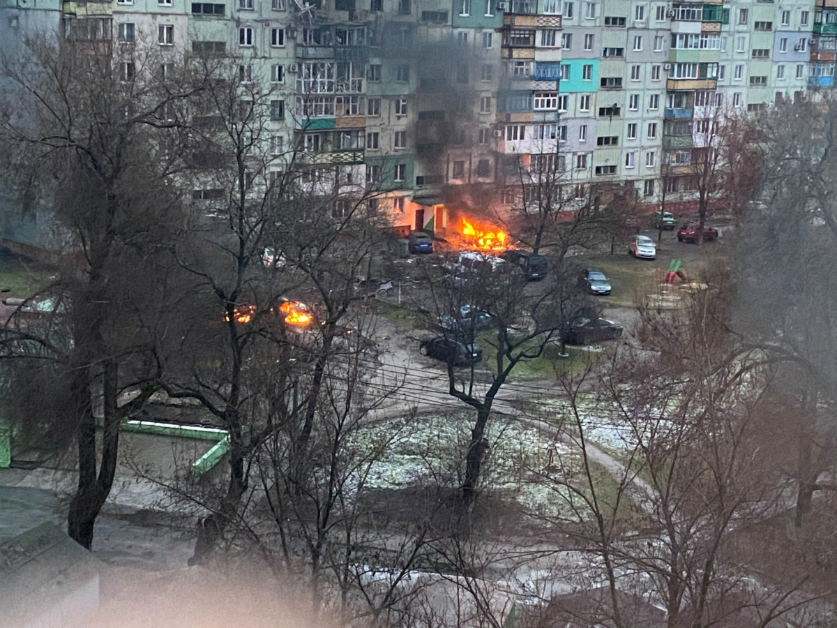 Ukraine Mariupol attack