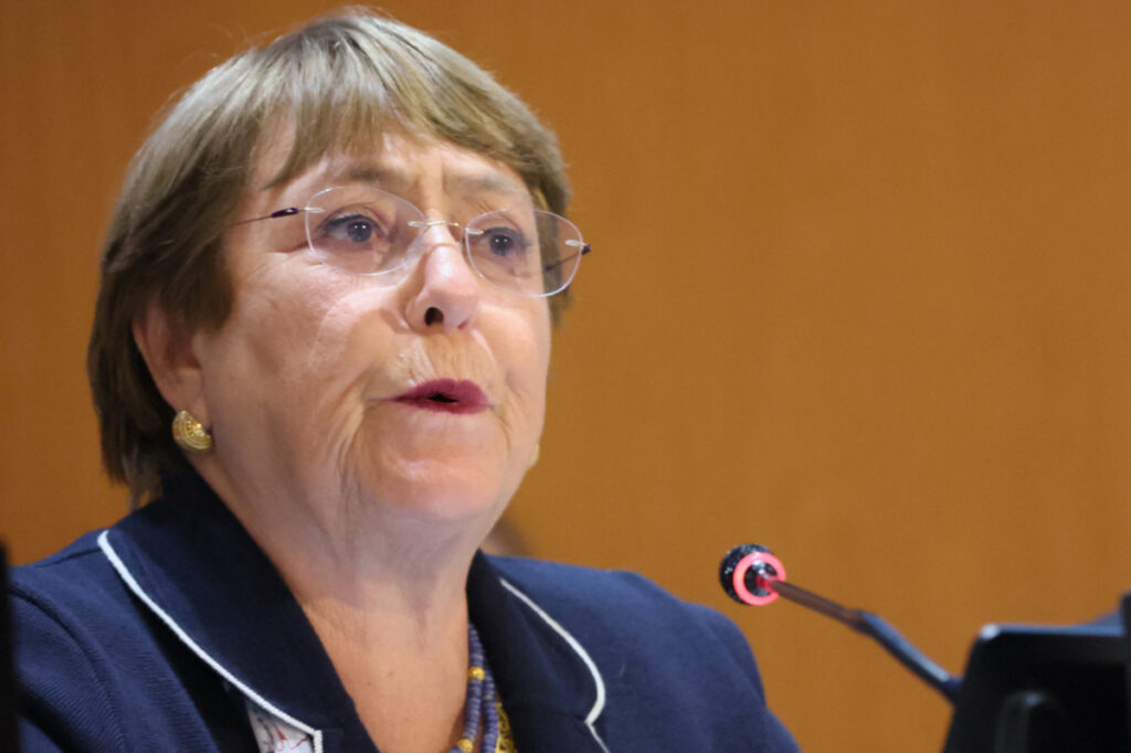 United Nations High Commissioner for Human Rights Michelle Bachelet March 2022