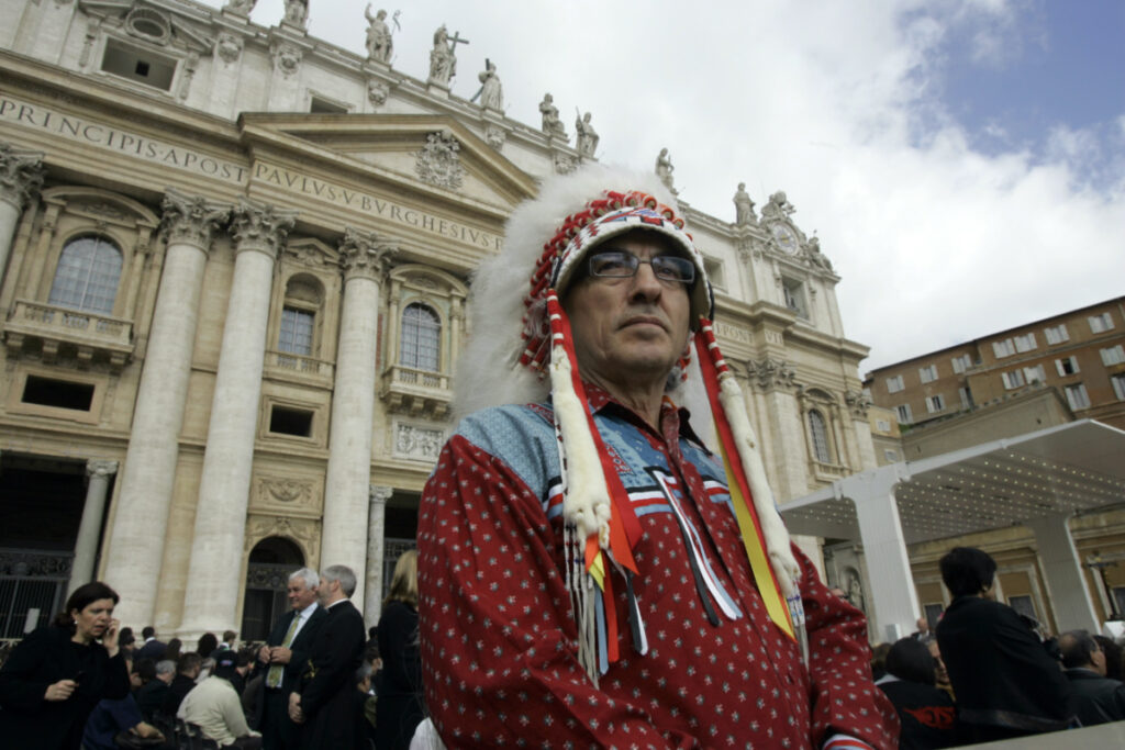 Vatican Native Canadian Phil Fontaine 2009
