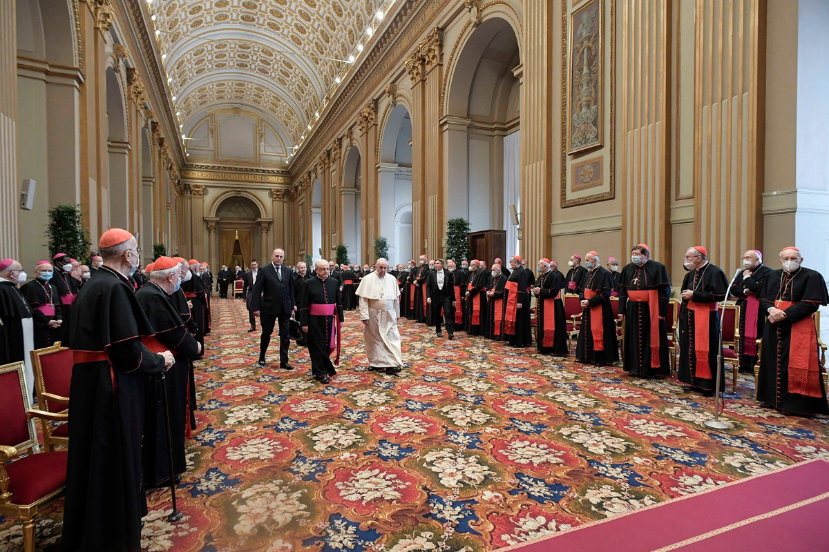 Vatican Pope Francis and the Curia