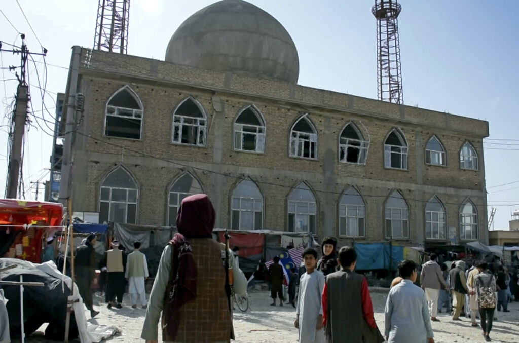 Afghanistan Mazar e Sharif province mosque